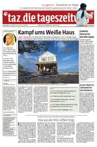 Tageszeitung TAZ vom 05 November 2012