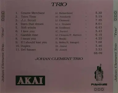 Johan Clement Trio - Trio (1990)