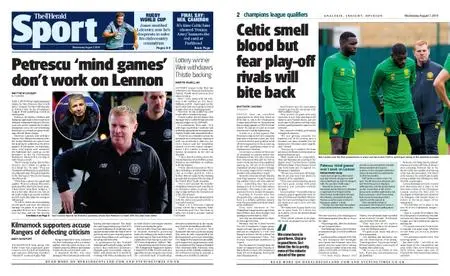 The Herald Sport (Scotland) – August 07, 2019