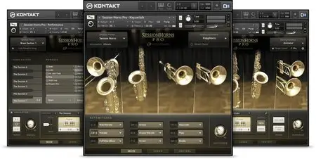 Native Instruments Session Horns Pro Update Only v1.2.0 & v1.3.0 KONTAKT PROPER