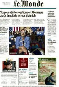 Le Monde du Dimanche 24 et Lundi 25 Juillet 2016