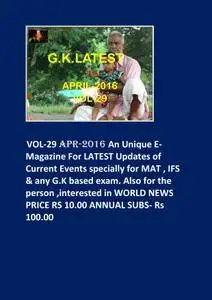 GK Latest - April 2016