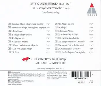 Nikolaus Harnoncourt - Beethoven: Die Geschöpfe des Prometheus (1995) (Repost)