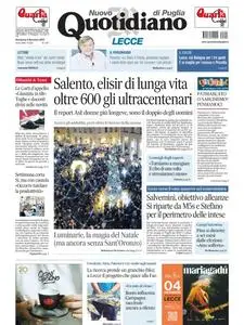 Quotidiano di Puglia Lecce - 3 Dicembre 2023