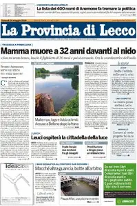 LA PROVINCIA DI LECCO 14 MAGGIO 2010