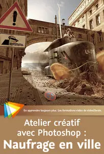  Atelier créatif avec Photoshop : Naufrage en ville Redressez la barre du navire !