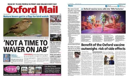 Oxford Mail – April 09, 2021