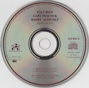 Paul Bley, Gary Peacock, Barry Altschul - Japan Suite (1992)
