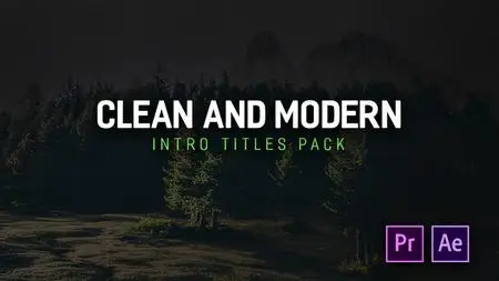 Modern Intro Titles Pack for Premiere Pro (VideoHive)