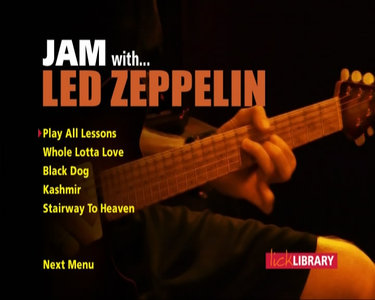 Lick Library - Jam with Led Zeppelin (DVD & CD set)