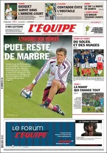 L'Equipe - Jeudi 14 Octobre 2010