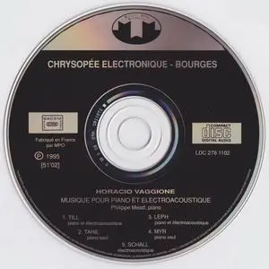 Horacio Vaggione - Musique Pour Piano et Électroacoustique (1995) {Mnémosyne Musique Média LDC 278 1102}