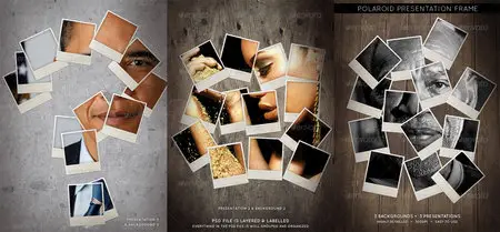 GraphicRiver - Polaroid Presentation Frame