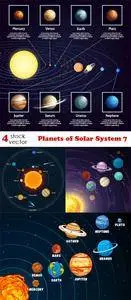 Vectors - Planets of Solar System 7