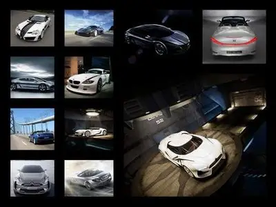 HQ DeskWall: Hot Cars