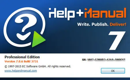 Help & Manual 7.0.6 Build 3731