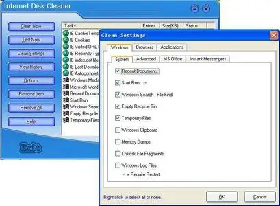 Internet Disk Cleaner ver. 1.6 Full