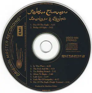 Robin Trower - Bridge Of Sighs {MFSL Gold CD, 1996} (1974)