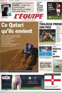 L'Equipe du 31 Décembre 2011