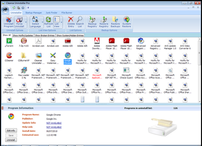 Zards Software Cleanse Uninstaller Pro 10.0.0
