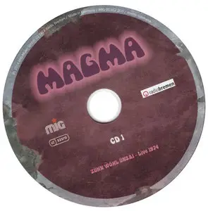 Magma - Zühn Wöhl Ünsaï - Live 1974 (2014)