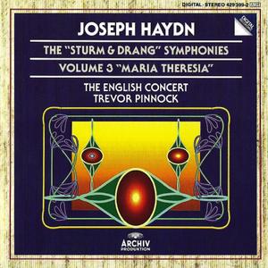 Trevor Pinnock, The English Concert - Joseph Haydn: The "Sturm & Drang" Symphonies, Vol. 3 "Maria Theresia" (1990)