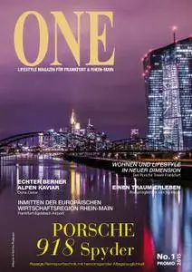 One Magazin Frankfurt & Rhein Main - No 1, 2015