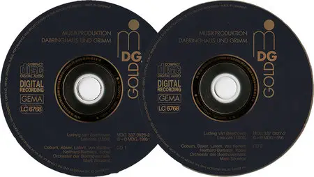 Beethoven - Leonore (Version 1806, aka 'Fidelio') (1998, MDG # 337 0826-2) [RE-UP]