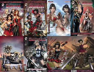 Grimm Fairy Tales Presents - Wonderland: Clash of Queens #1-5