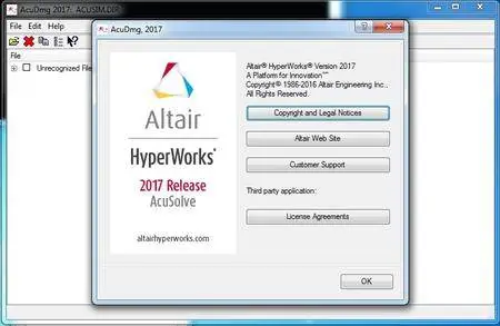 Altair HyperWorks AcuSolve 2017.0