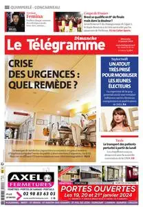 Le Télégramme Quimperlé - 21 Janvier 2024
