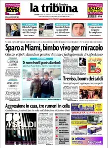 LA TRIBUNA DI TREVISO 3 GENNAIO 2010