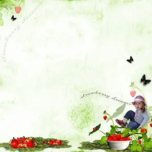 Scrap Kit: Strawberry Dreams