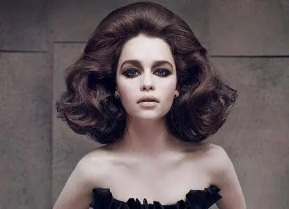 Emilia Clarke by Ruven Afanador for Los Angeles Times May 2012