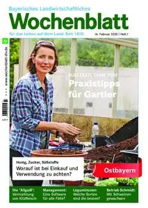 Bayerisches Landwirtschaftliches Wochenblatt Ostbayern - 13. Februar 2020