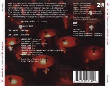 LPO, Neeme Jarvi, Soloists - Antonin Dvorak: Requiem, Op.89/B 165 (2009) 2 CDs