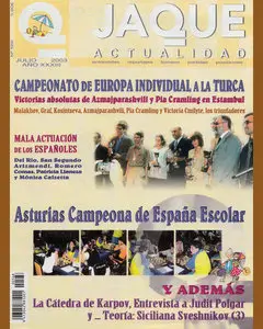 JAQUE • La pasion del Ajedrez • Numero 568 • Julio 2003 (Spanish)