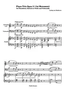 BeethovenLv - Piano Trio Opus 11 (1st Movement)