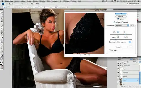 Retouche de mode