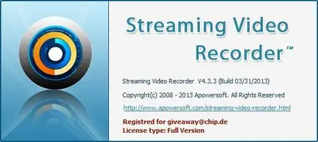 Apowersoft Streaming Video Recorder 4.3.3
