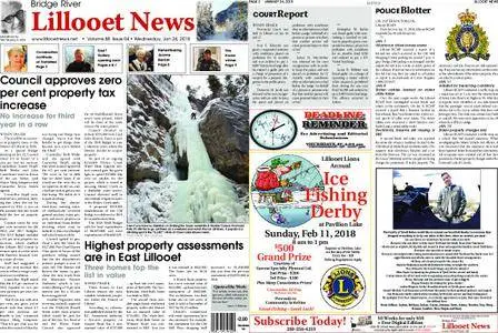 Bridge River Lillooet News – January 24, 2018