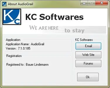 KC Softwares AudioGrail 7.1.0.185