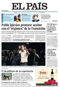 El Paìs 16 de Noviembre de 2014