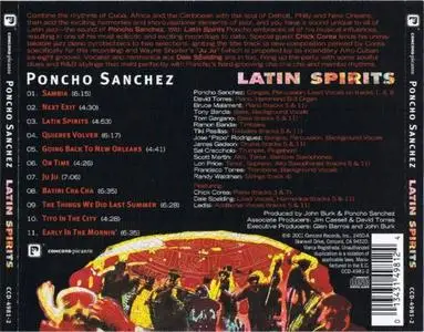Poncho Sanchez - Latin Spirits (2001) {Concord}