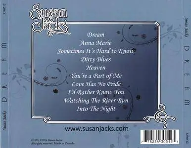 Susan Jacks - Dream (1975) CD Release 2014