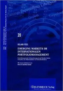 Roland Füss - Emerging Markets im internationalen Portfoliomanagement