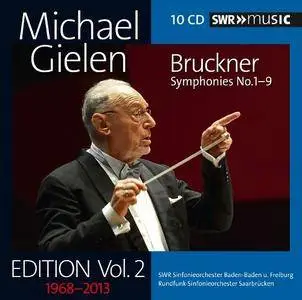 Michael Gielen - Michael Gielen Edition, Vol. 2: Bruckner - Symphonies Nos. 1-9 (2016) (10 CD Box Set)