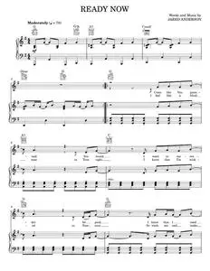 Ready Now - Jared Anderson, Phillips, Craig & Dean (Piano-Vocal-Guitar)