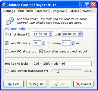 Children Control v1.7