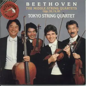 Beethoven: The Complete String Quartets - Tokyo String Quartet 9 CD Set (1993)